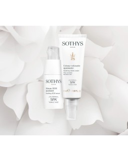 Cofanetto pelli sensibili Sothys, crema viso e siero lenitivo